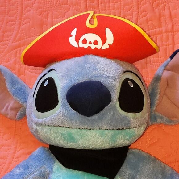 Toreba Disney Pirate Stitch Japan Exclusive Stuffed Animal Plush - Picture 2 of 6